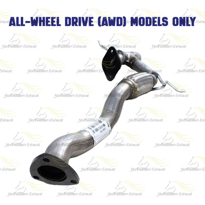 2014 Jeep Cherokee 3.2L Y Pipe and Resonator Pipe Exhaust Kit