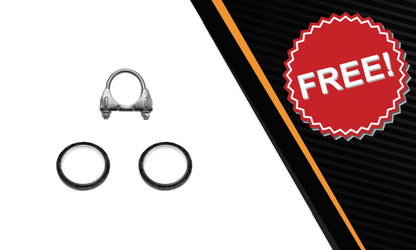 2013 Nissan Juke 1.6L Resonator and Muffler Exhaust Kit | FWD