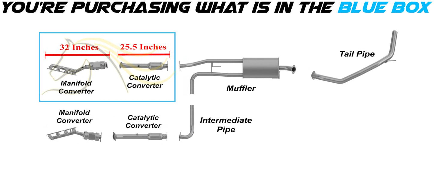 2006 Nissan Titan 5.6L Manifold and Catalytic Converter | EPA APPROVED