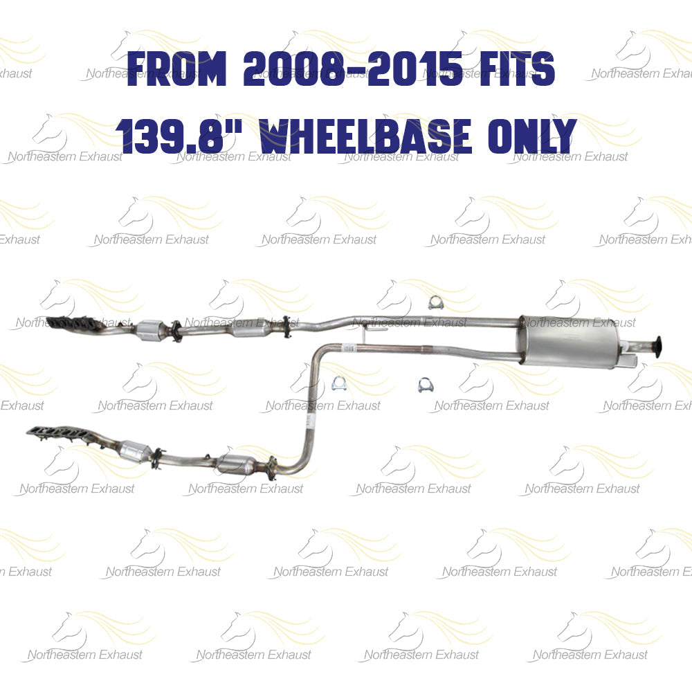 2011 Nissan Titan 5.6L Exhaust System Kit with Catalytic