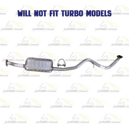 2013 Subaru Legacy 2.5L Resonator Pipe and Muffler Exhaust Kit
