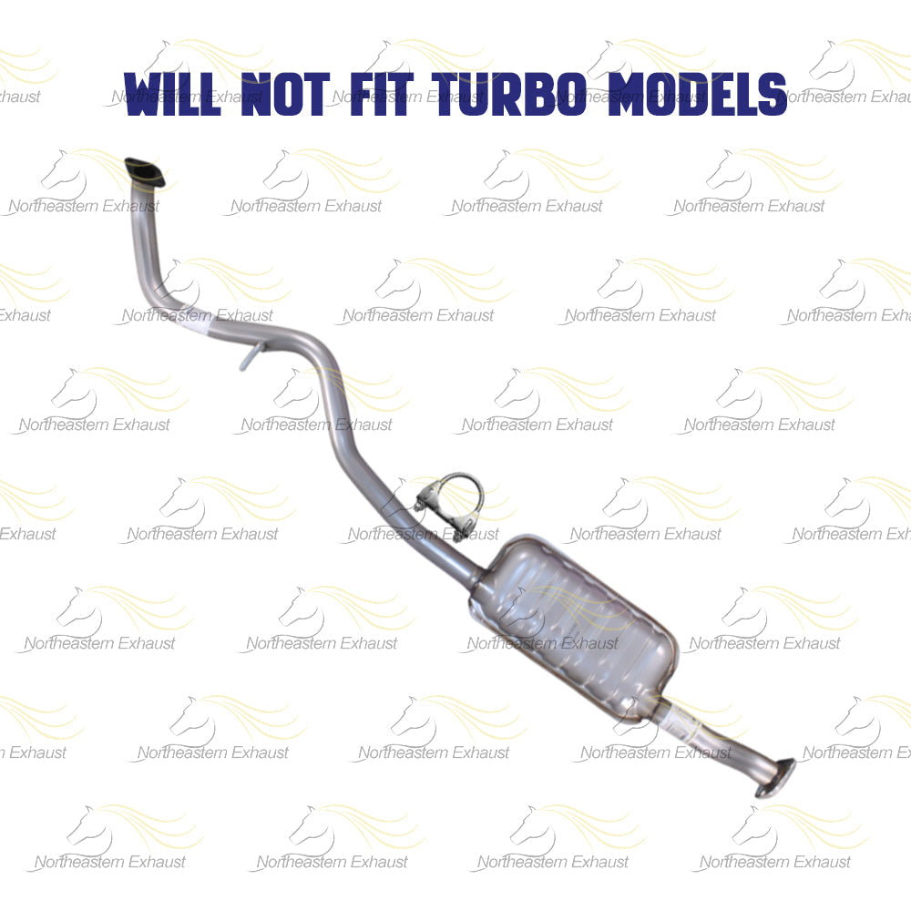 2011 Subaru Legacy 2.5L Resonator Pipe and Muffler Exhaust Kit