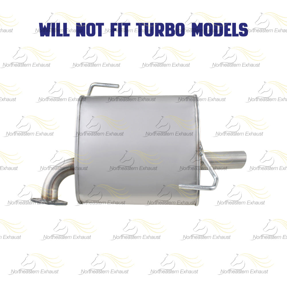 2010 Subaru Legacy 2.5L Resonator Pipe and Muffler Exhaust Kit