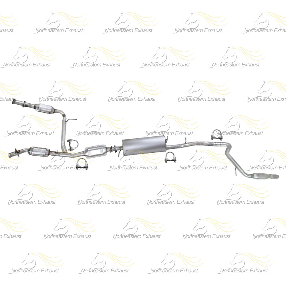 2005 Lincoln Aviator 4.6L Complete Exhaust System Kit with Catalytic