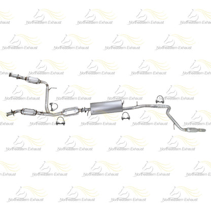 2005 Lincoln Aviator 4.6L Complete Exhaust System Kit with Catalytic