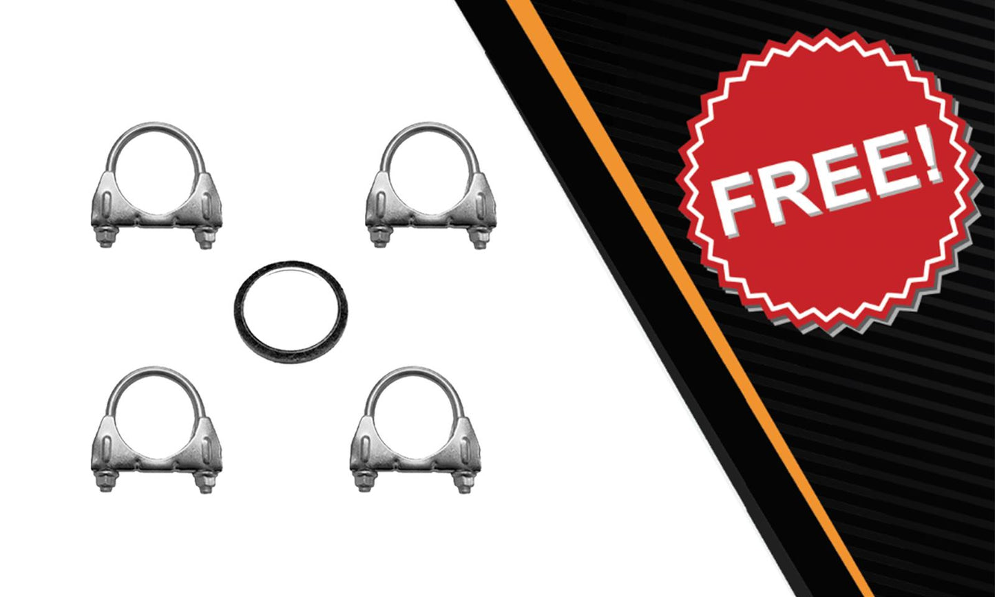 2005 Lincoln Aviator 4.6L Complete Exhaust System Kit with Catalytic