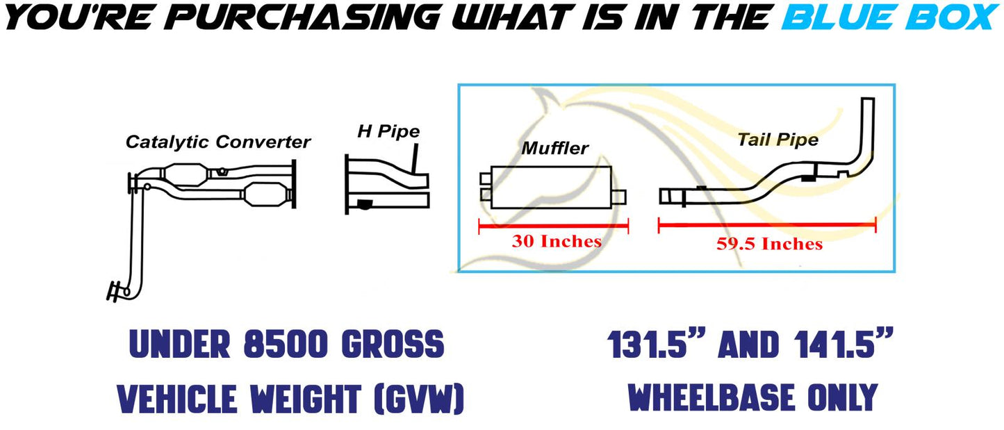 1997 Chevy K1500 5.7l Exhaust Muffler and Tail Pipe