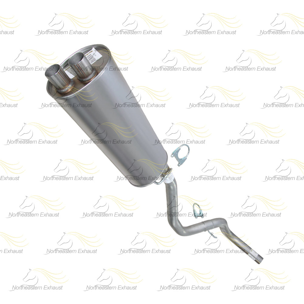 1998 GMC K1500 5.7l Exhaust Muffler and Tail Pipe
