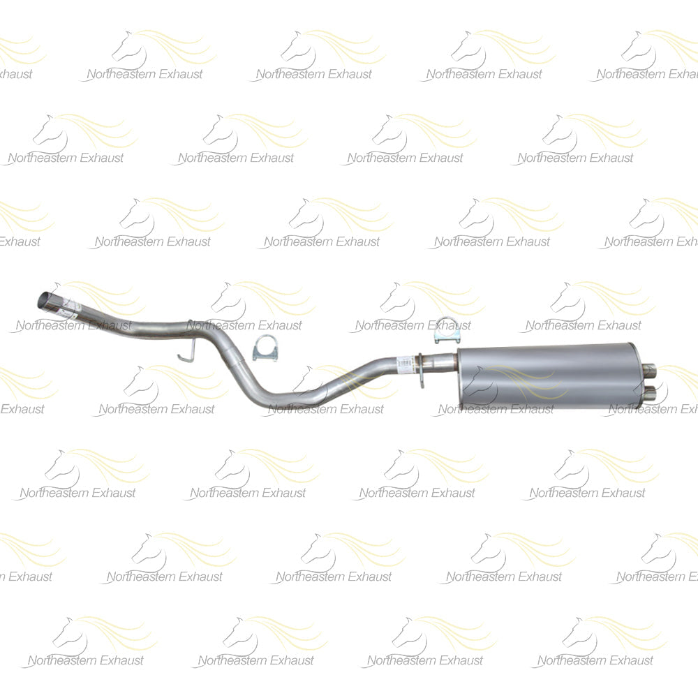 1998 GMC C2500 5.7l Exhaust Muffler and Tail Pipe
