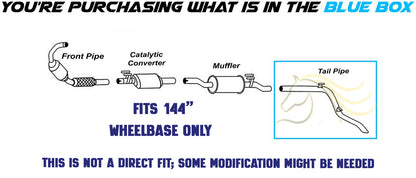 Exhaust Tail Pipe for 2007-2014 Sprinter 2500/3500