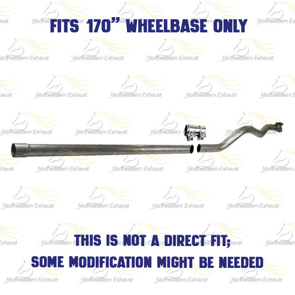 Exhaust Tail Pipe for 2007-2014 Mercedes Benz Sprinter 2500/3500 and Dodge Sprinter 2500 2.1L 3.0L