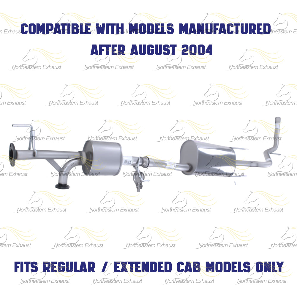 2005 Toyota Tundra 4.7L Resonator and Muffler
