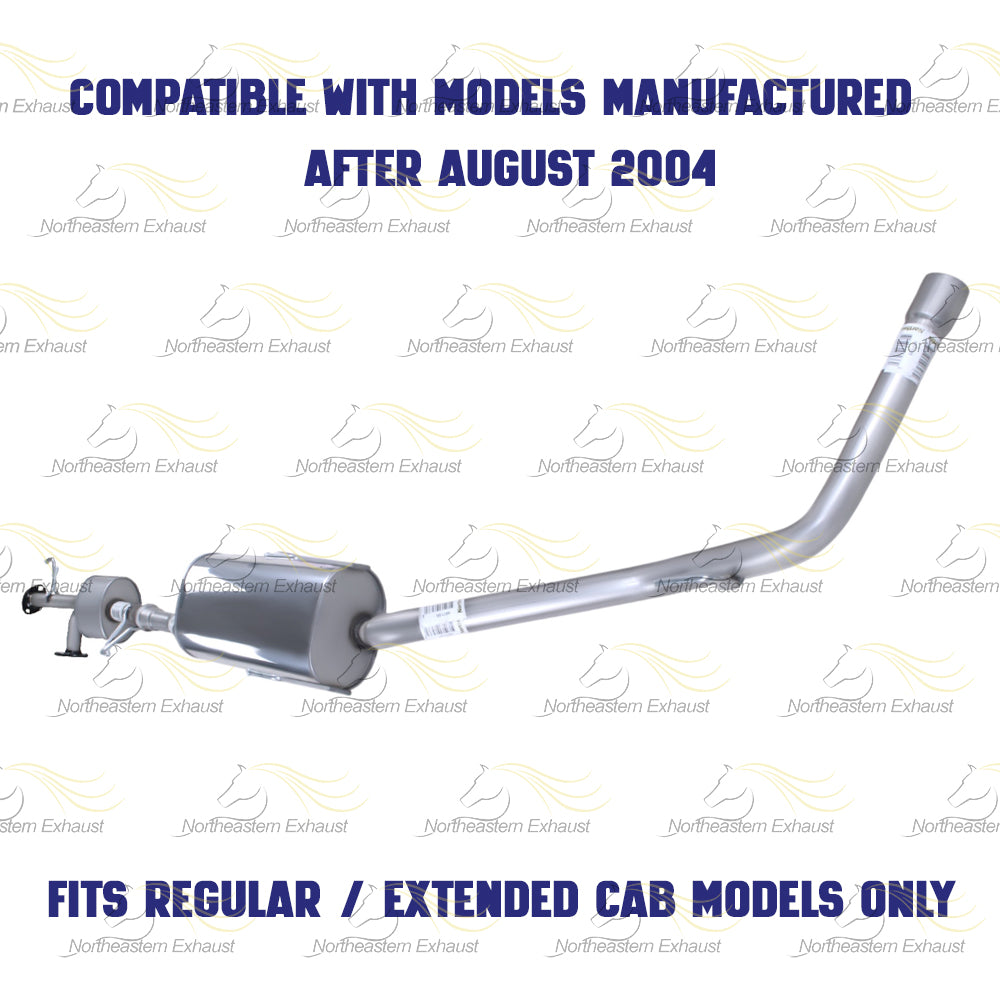 2005 Toyota Tundra 4.7L Resonator and Muffler