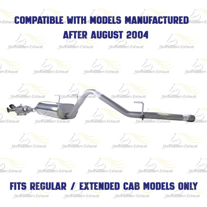 2005 Toyota Tundra 4.7L Resonator and Muffler