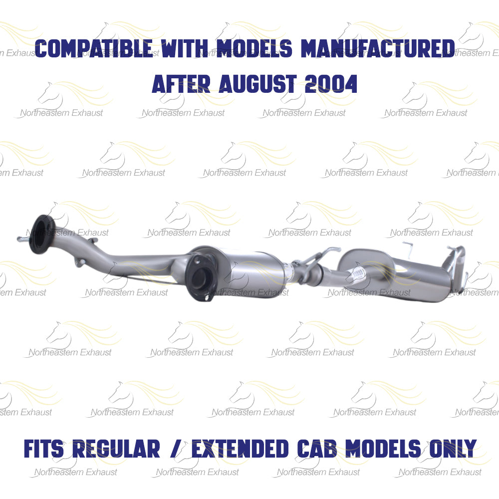 2006 Toyota Tundra 4.7L Resonator and Muffler