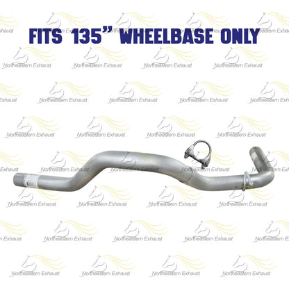 2010-2017 GMC Savana 2500 6.0L Exhaust Pipe - For 135" Wheelbase