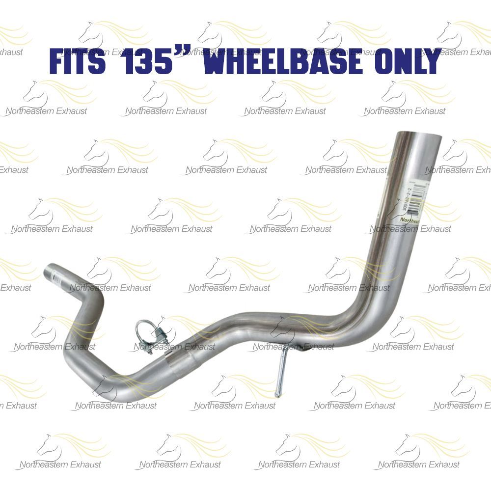 2010-2017 GMC Savana 2500 6.0L Exhaust Pipe - For 135" Wheelbase
