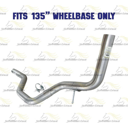 2010-2017 GMC Savana 2500 6.0L Exhaust Pipe - For 135" Wheelbase