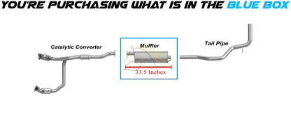 2009-2014 Chevy Express 1500 4.3L Exhaust Muffler