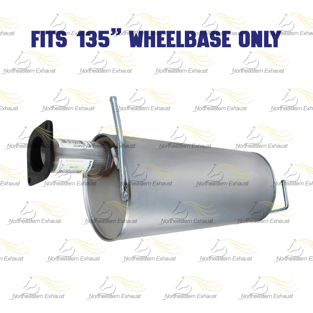 2010-2017 Chevy Express 2500 4.8L Exhaust Muffler - For 135" Wheelbase