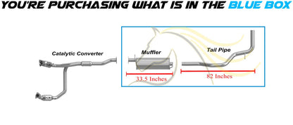 2009-2014 Chevy Express 1500 5.3L Muffler and Tail Pipe