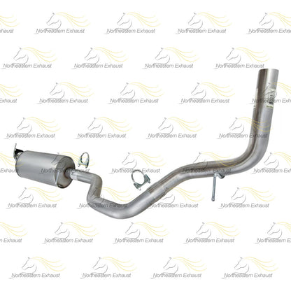 2009-2014 Chevy Express 1500 4.3L Muffler and Tail Pipe