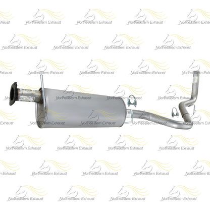 2009-2014 Chevy Express 1500 4.3L Muffler and Tail Pipe