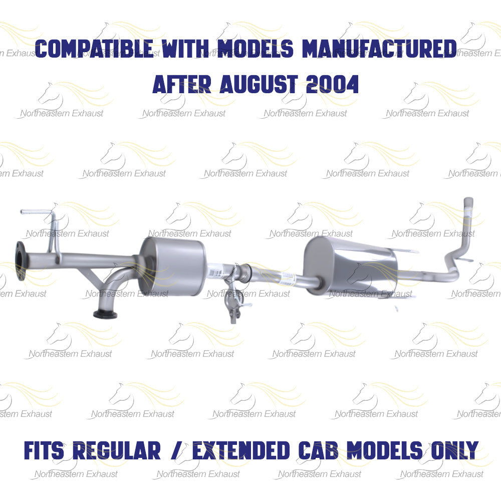 2004-2006 Toyota Tundra 4.7L Resonator and Muffler