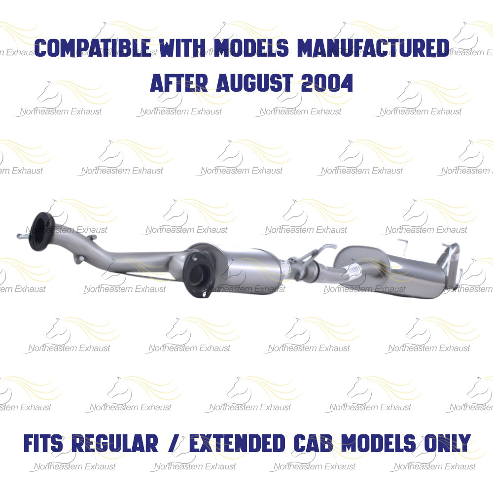 2004-2006 Toyota Tundra 4.7L Resonator and Muffler