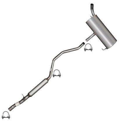2007-2011 Jeep Patriot and Compass 2.0L 2.4L Resonator and Muffler - FWD
