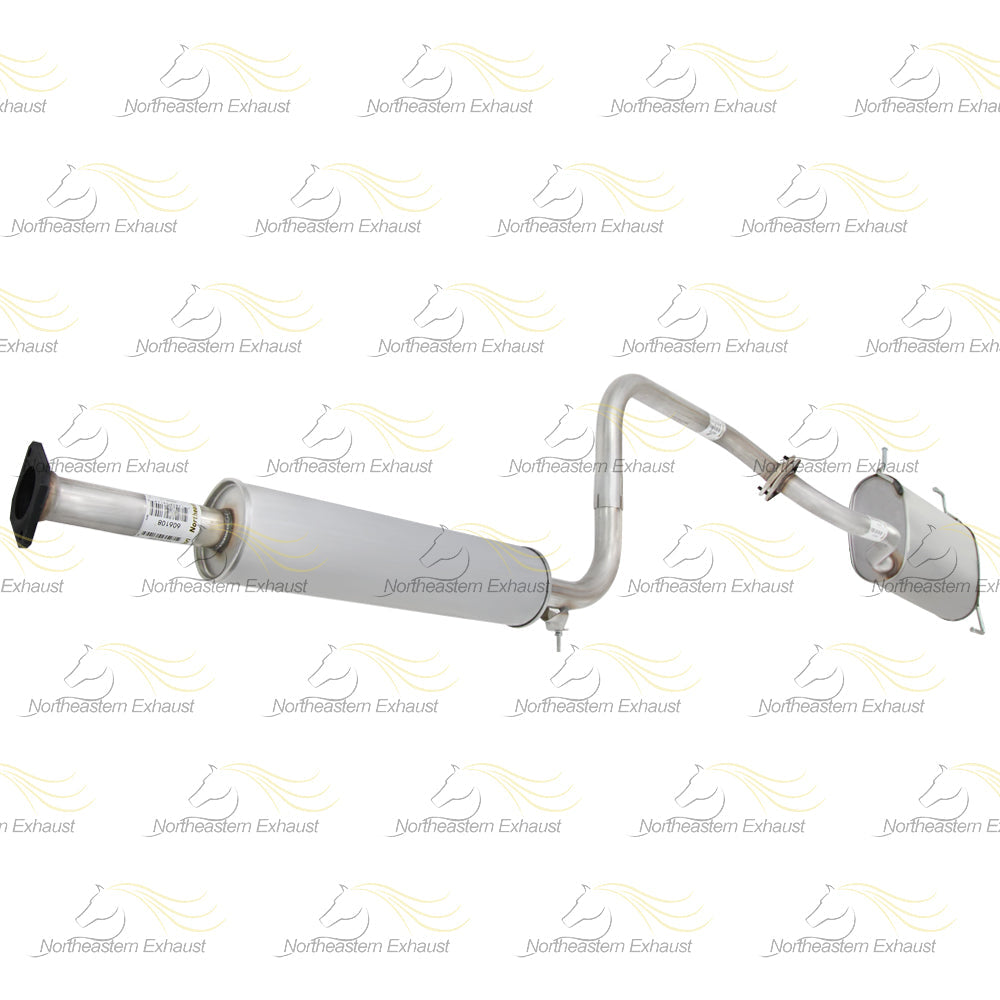 Resonator Pipe and Muffler for Exhaust 2000-2001 Infiniti I30 3.0L and 2002-2004 I35 3.5L