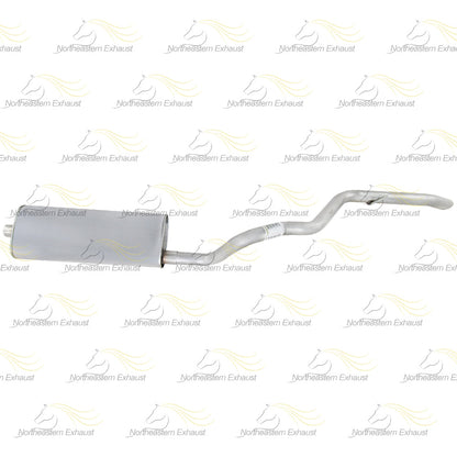 1999-2001 Jeep Grand Cherokee 4.0L 4.7L Muffler and Tail Pipe Exhaust