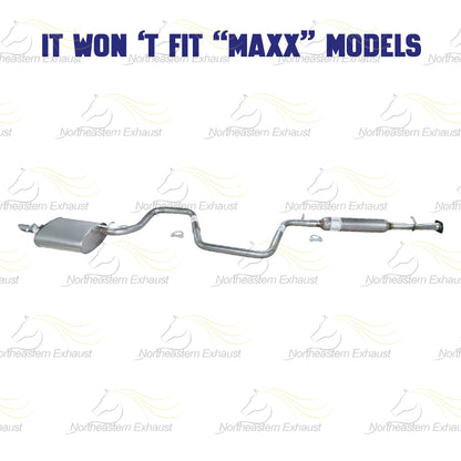 Cat-back Exhaust System for 2004-2008 Chevy Malibu 2.2L | 2004-2006 Malibu 3.5L