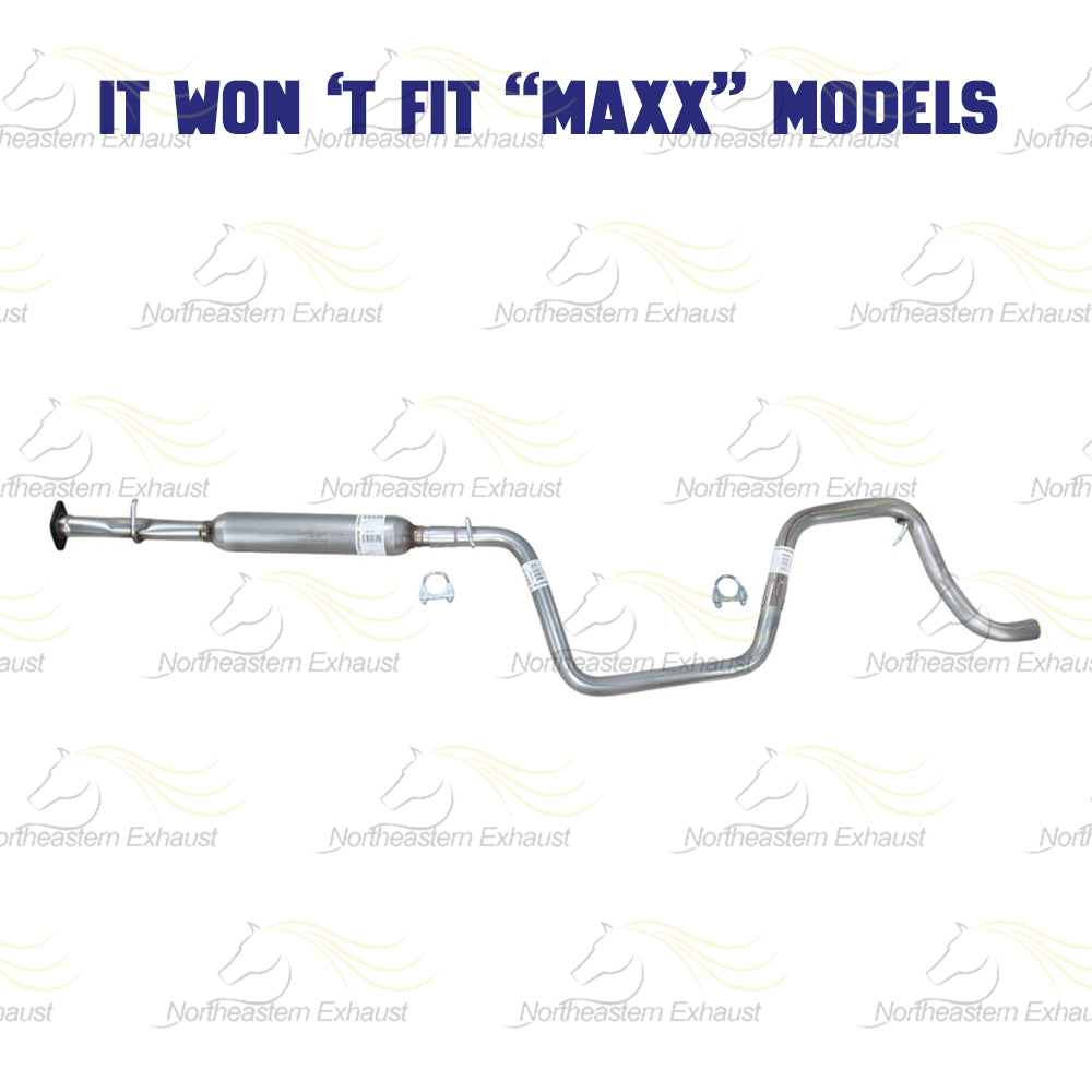 Exhaust Resonator Pipe and Intermediate Pipe 2004-2008 Chevy Malibu 2.2L | 2004-2006 Malibu 3.5L