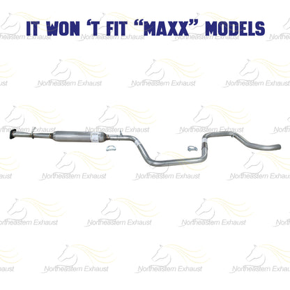 Exhaust Resonator Pipe and Intermediate Pipe 2004-2008 Chevy Malibu 2.2L | 2004-2006 Malibu 3.5L