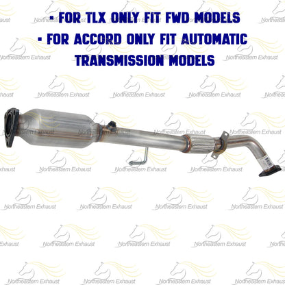 2016 Honda Accord 2.4l Rear Catalytic Converter | EPA Approved