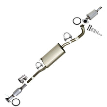 Catalytic Converter, Muffler and Resonator Pipe for 2004-2009 Toyota Highlander and Lexus RX350 3.3L 3.5L