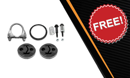 Resonator Pipe for 2003-2005 Toyota Corolla 1.8L | 2003-2004 Toyota Matrix and Pontiac Vibe 1.8L