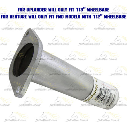 2004 Chevrolet Venture 3.4L Exhaust Pipe