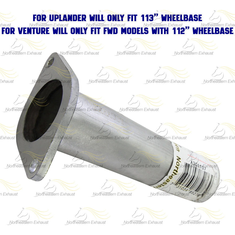 2006 Chevrolet Uplander 3.5L Exhaust Pipe