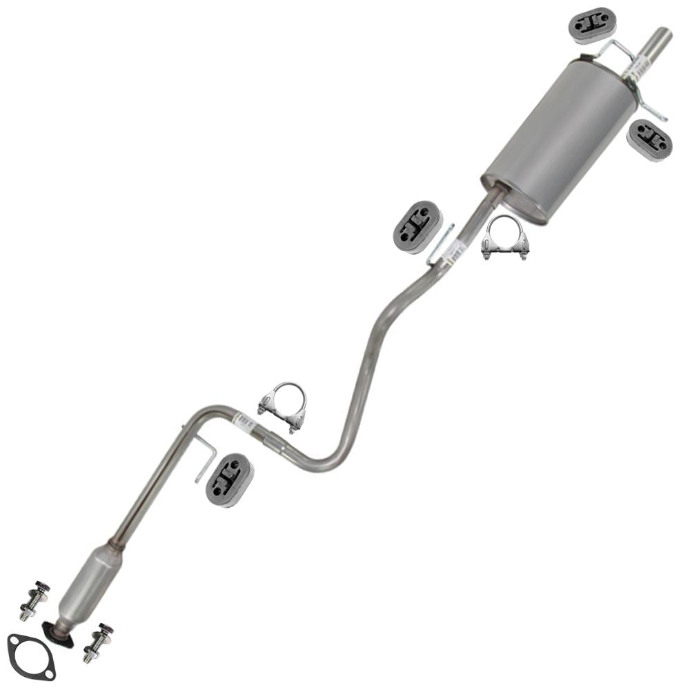 2006-2010 Chevy HHR 2.2L Resonator and Muffler Exhaust System Kit