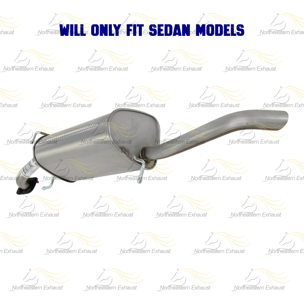 2004-2008 Chevy Aveo 1.6L Sedan Exhaust Muffler