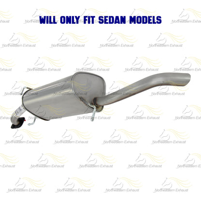 2004-2008 Chevy Aveo 1.6L Sedan Exhaust Muffler