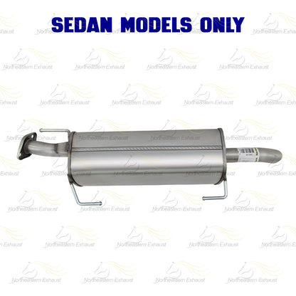 Exhaust Muffler for Nissan Versa 2007-2011 1.8L | 2009-2011 1.6L