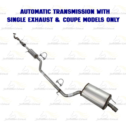 2013 Honda Accord 2.4L Exhaust System Kit with Catalytic