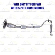 2008 Pontiac Vibe 1.8L Complete Exhaust System Kit with Catalytic