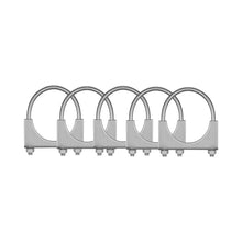 2.5" Universal Exhaust Clamps | 5 pcs