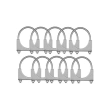 3" Universal Exhaust Clamps | 10 pcs