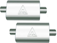 Center In / Center Out | 2.5" ID/OD | 19" Long (2 Packs) | Single Chamber UNIVERSAL PERFORMANCE MUFF