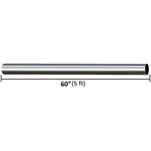 Stainless Steel Universal Straight Exhaust Pipe (5 FT) Long | 2" Inches OD